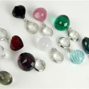 10pc ENDLESS Colorful Stones & Pearl 925 Charms